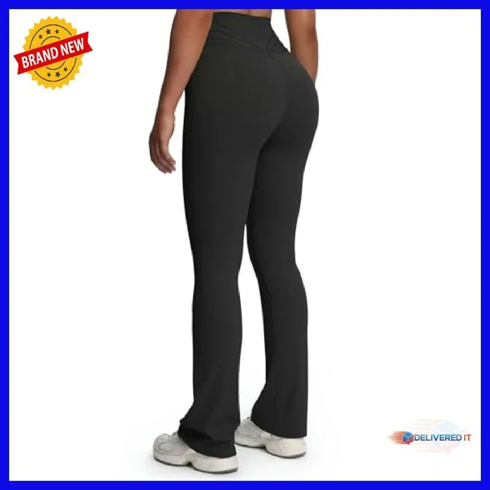 High Waisted Tummy Control Flare Leggings Yoga Pants 29/31/33